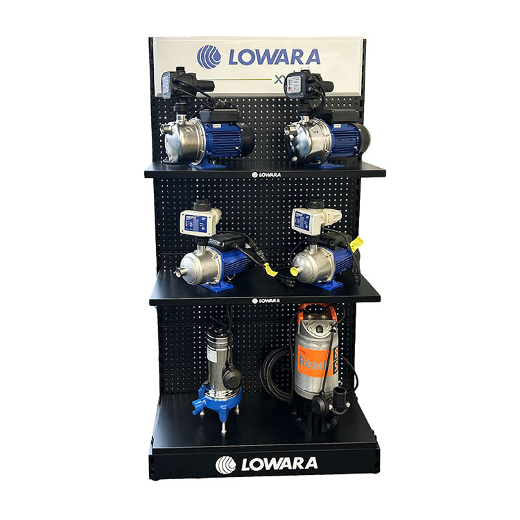 Why use a standing pegboard tool display stand?