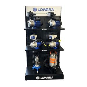 Why use a standing pegboard tool display stand?