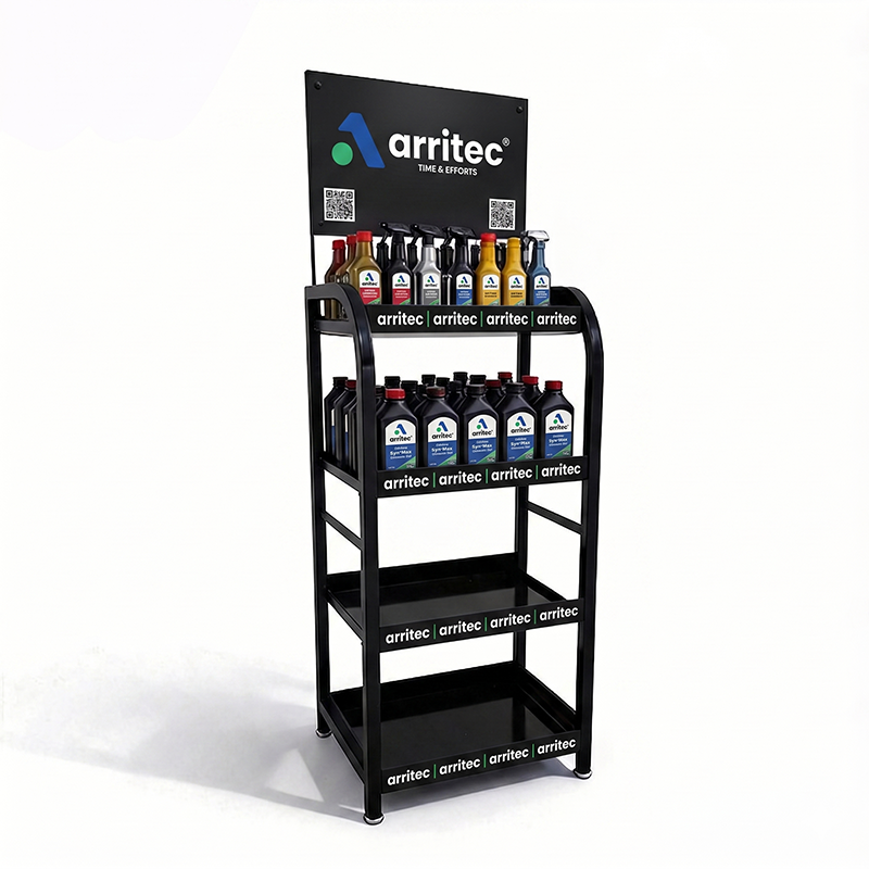 Engine Oil Display Stand