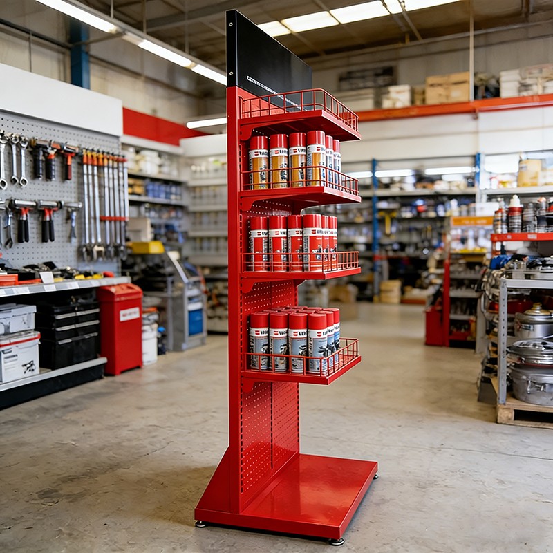 Spray Paint Can Rack