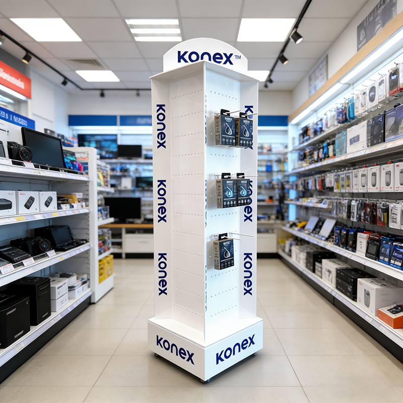 Mobile Phone Accessories Display Rack