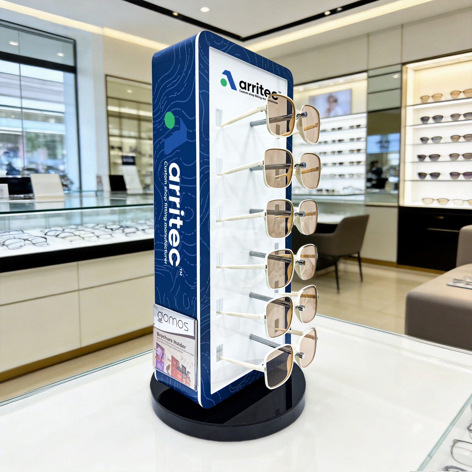 Eyeglasses Display Rack