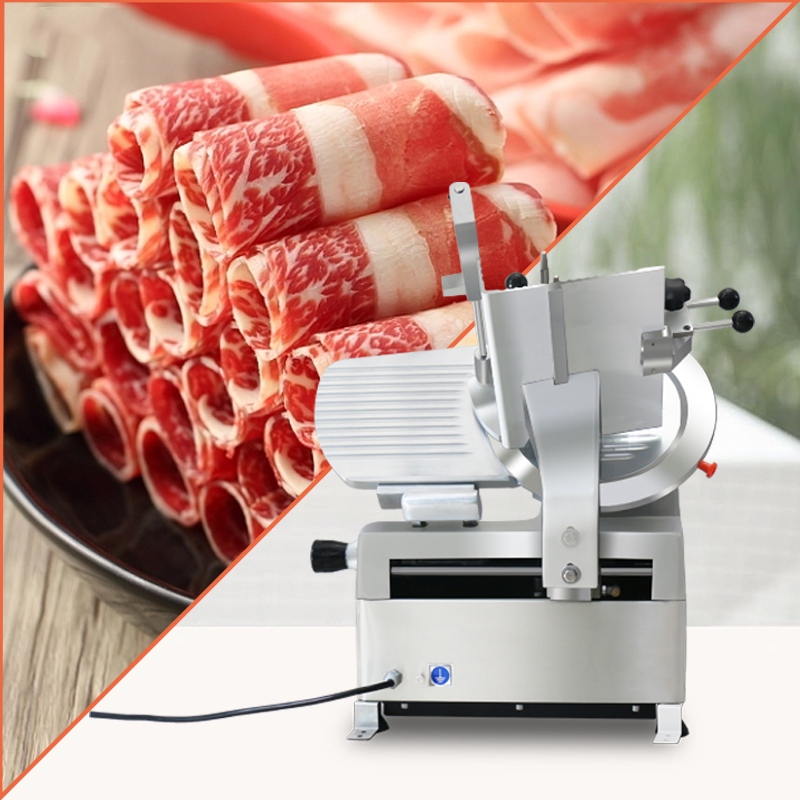 12 Inch Automatic Commercial Frozen Meat Food Slicer