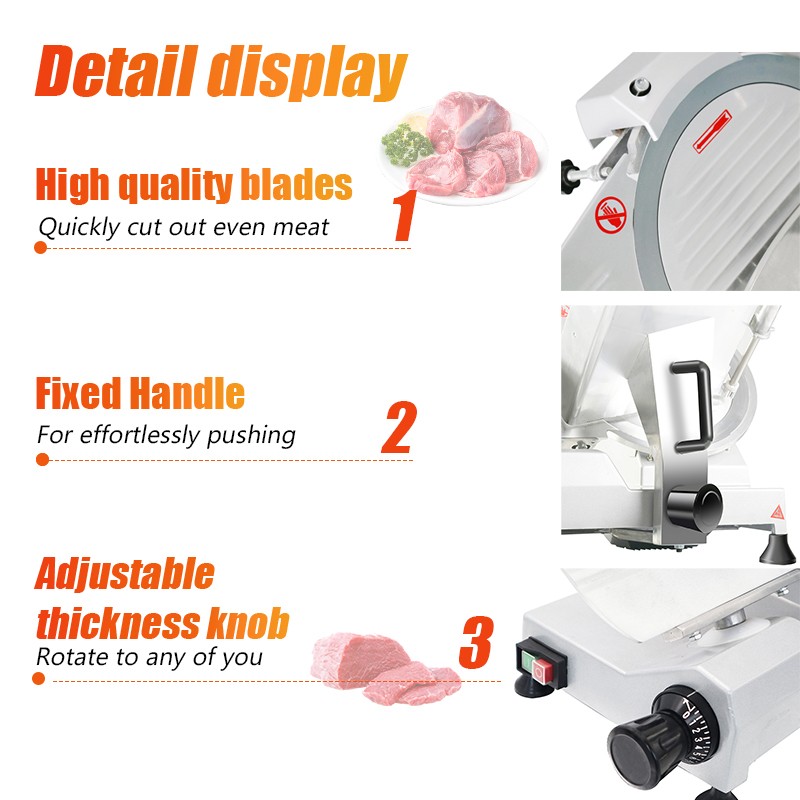 all stainless steel high-power meat cutting machine