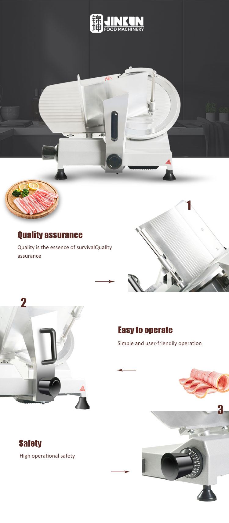 square meat cutting machine