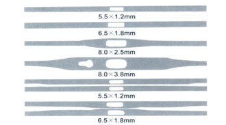 flat steel healds wire