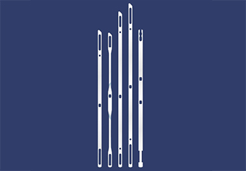 Narrow Fabric Knitting Girdle Heald