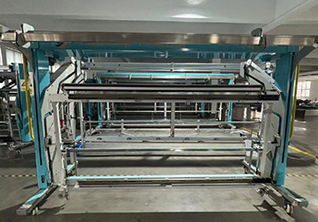 The development of automatic warp drawing-in and warp tying technology