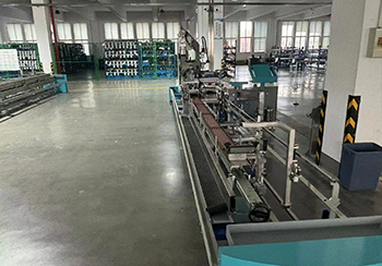 The process from traditional warp drawing to automatic warp drawing