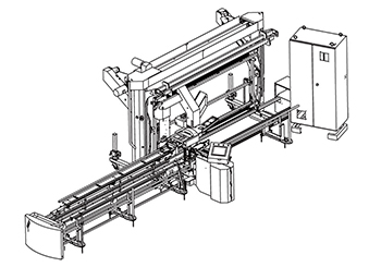 YXS-A/L خودکار وارپ ڈرائنگ ان مشین