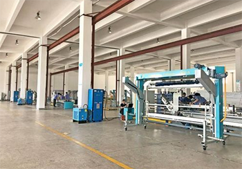 Preparation of the heald drawing machine