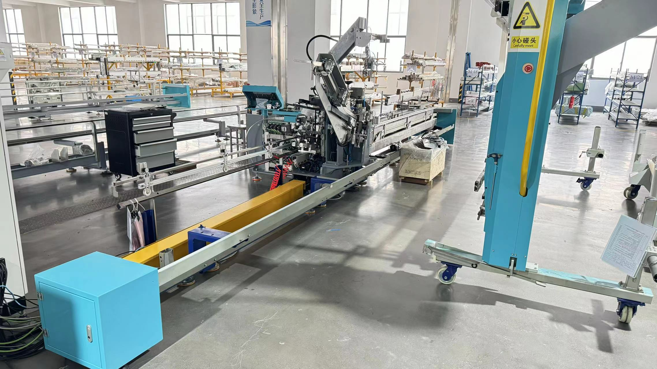 automatic warp drawing machine