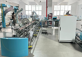 Maintenance of automatic warp drawing machine