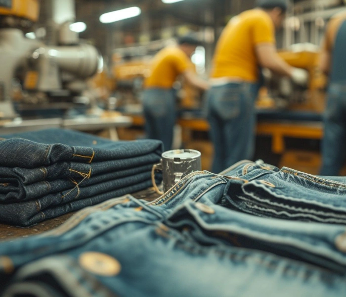 Automatic Drawing-in Machine “Steps Into” Denim Mills