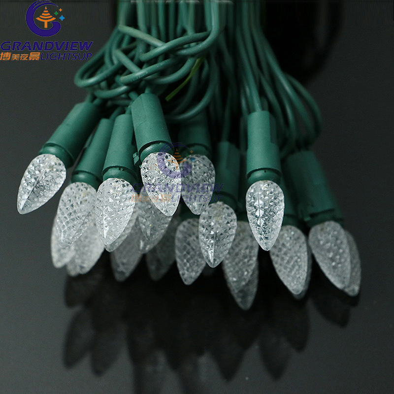 C7 C9 Waterproof Christmas Hanging String Lights