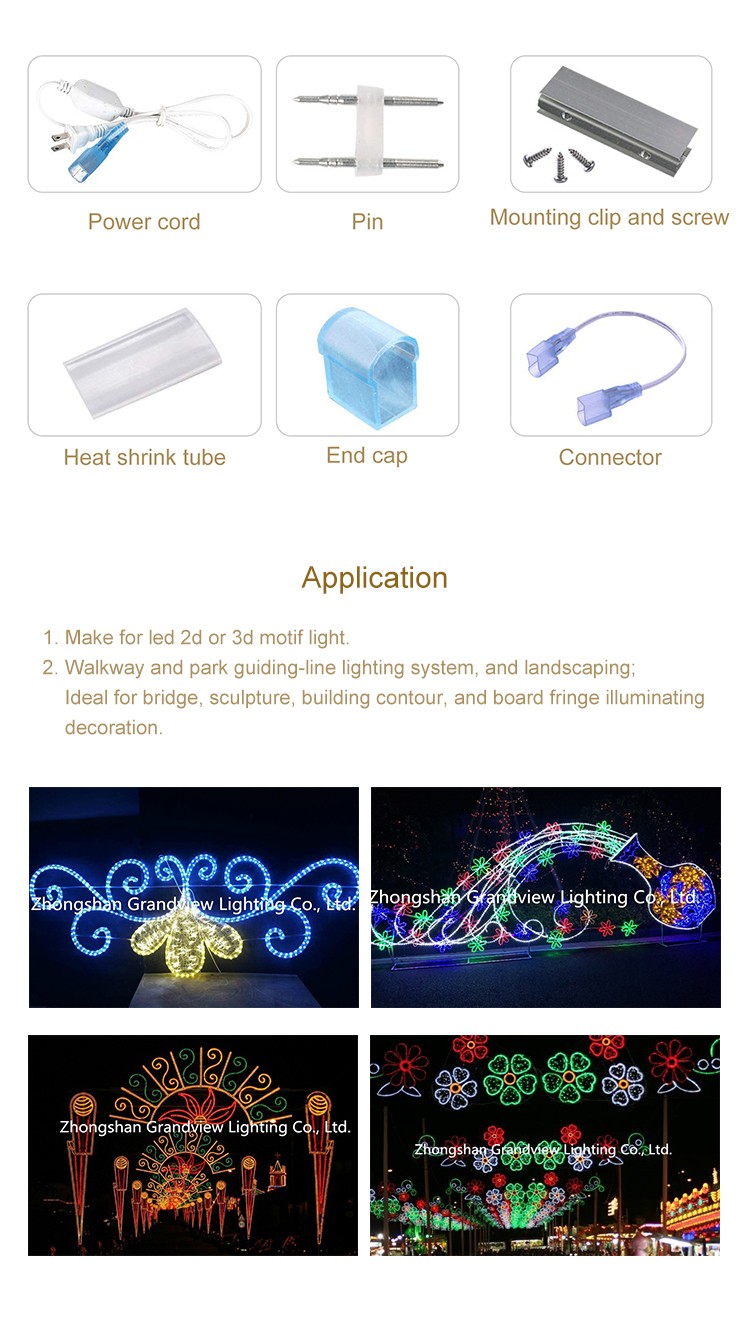 led rope light waterproof