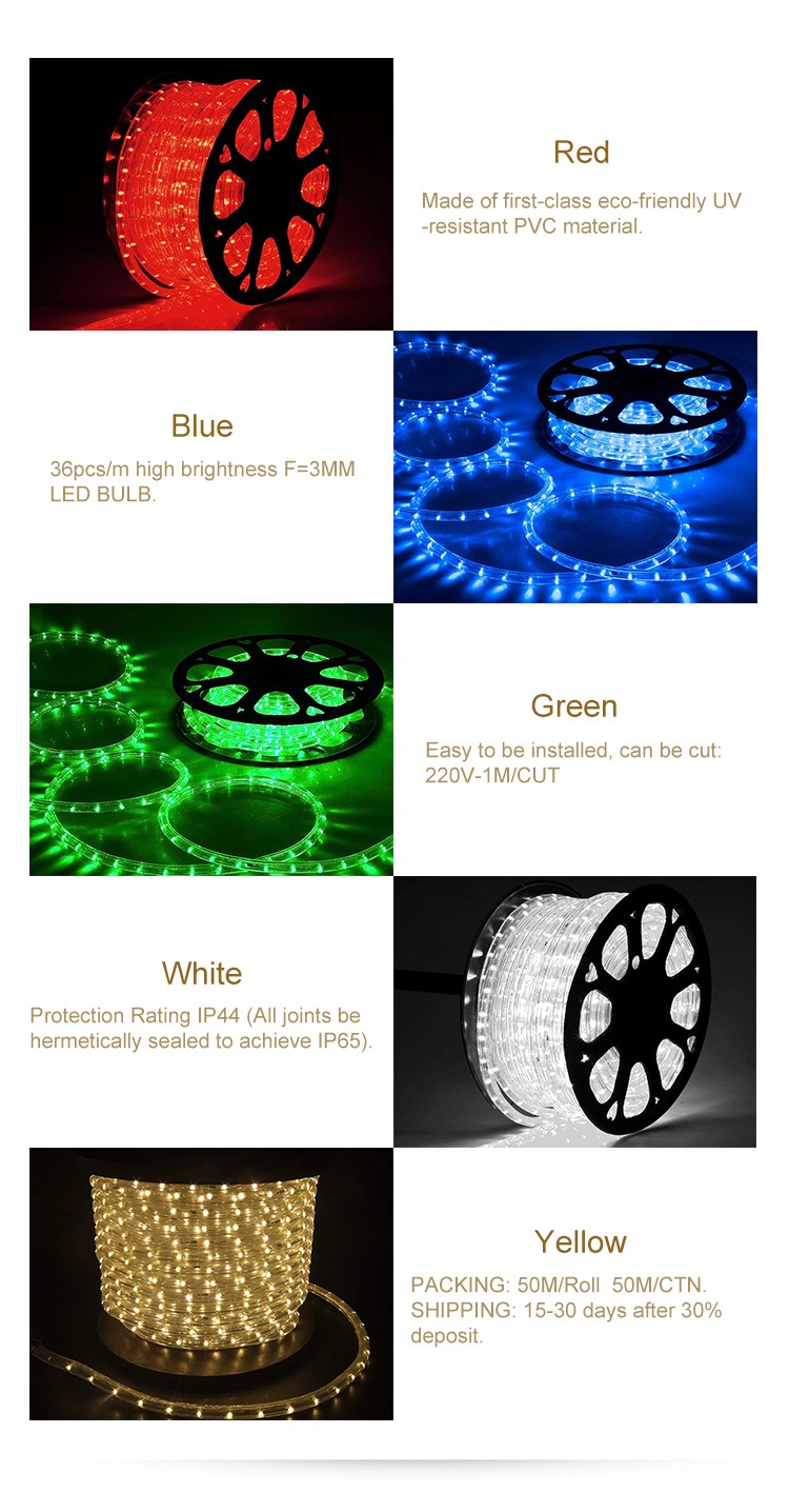 led rope light 12v