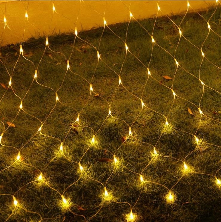 Luces LED Net Fariy para decoración navideña y navideña