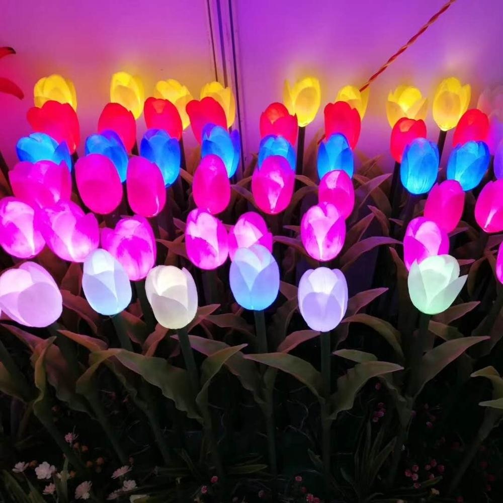 Lumières décoratives avec prise de terre pour fête de jardin