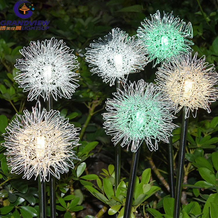 3D Led Dekorasyon Landscape Street Flower Light