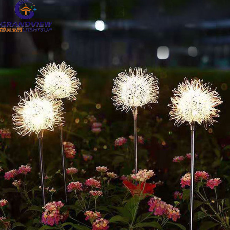 Luce di fiori stradali con decorazione a led 3D