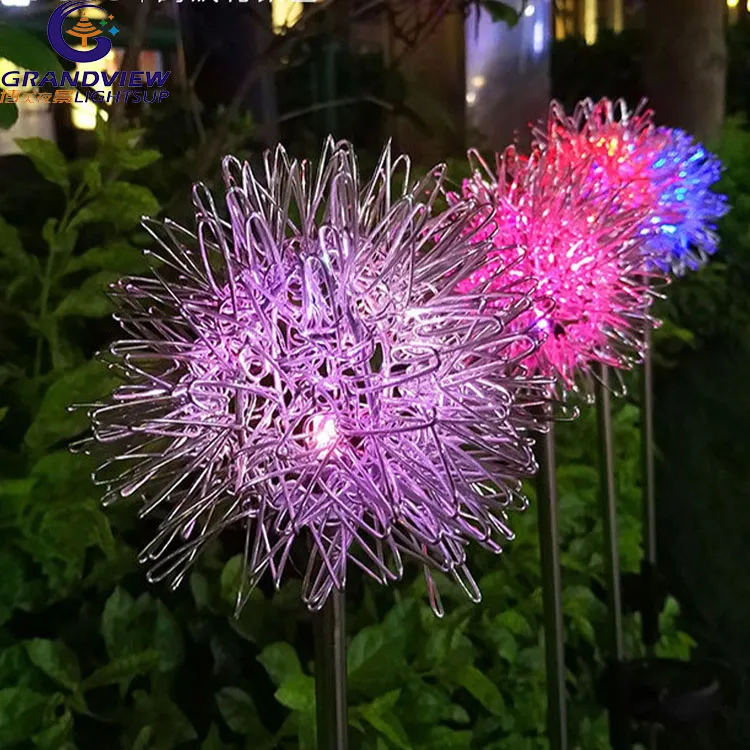 outdoor garden stake lights