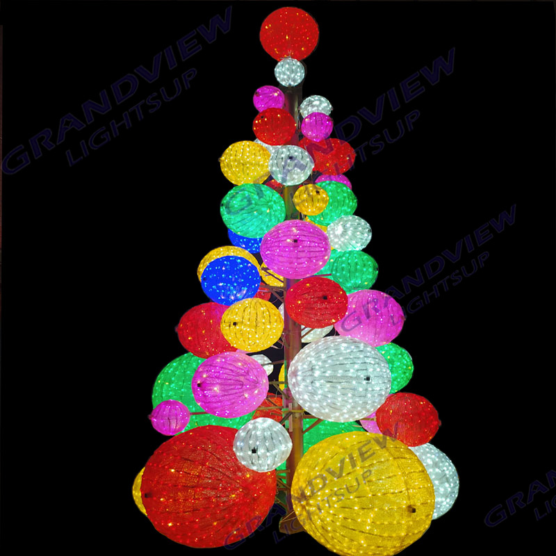 christmas tree with led lights