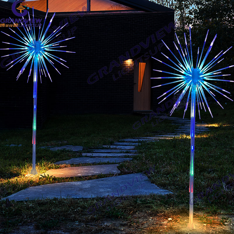 Outdoor LED Firework RGB Decorative Christmas Light