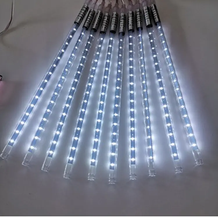 Lumière de douche de météores à LED pour la décoration d'arbre