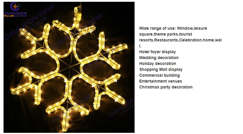 snowflake lights outdoor