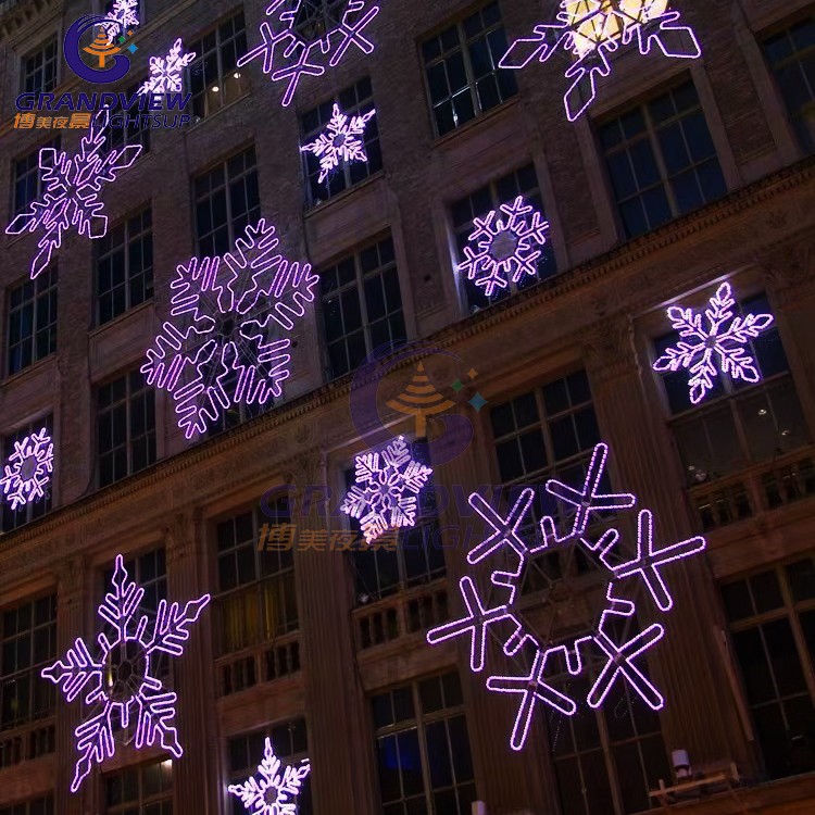 3D Snowflake LED Christmas