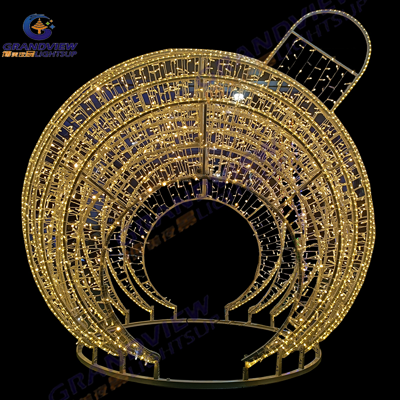 LED 圣诞户外装饰灯大型 3D 球