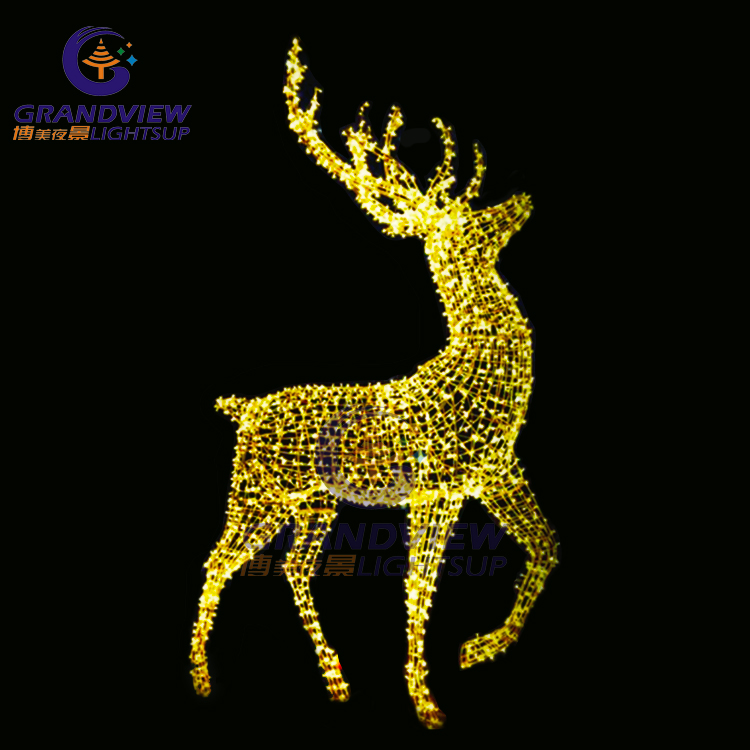 3d deer light