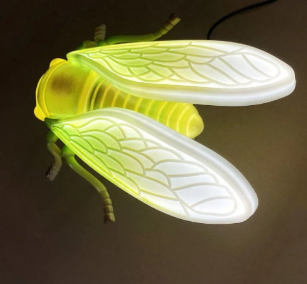 Décoration d'éclairage de jardin Led cigale d'insectes d'extérieur