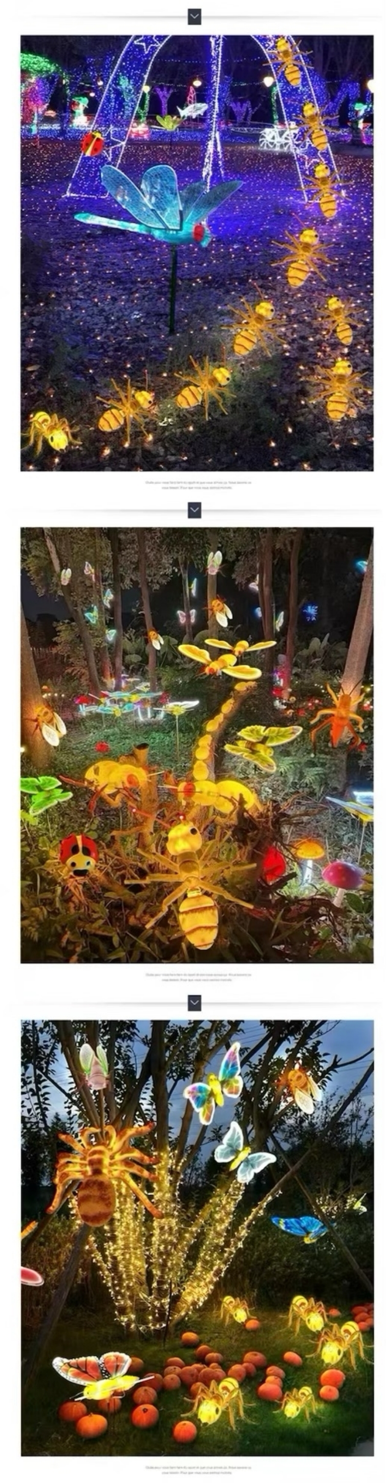 LED giant mantis garden light