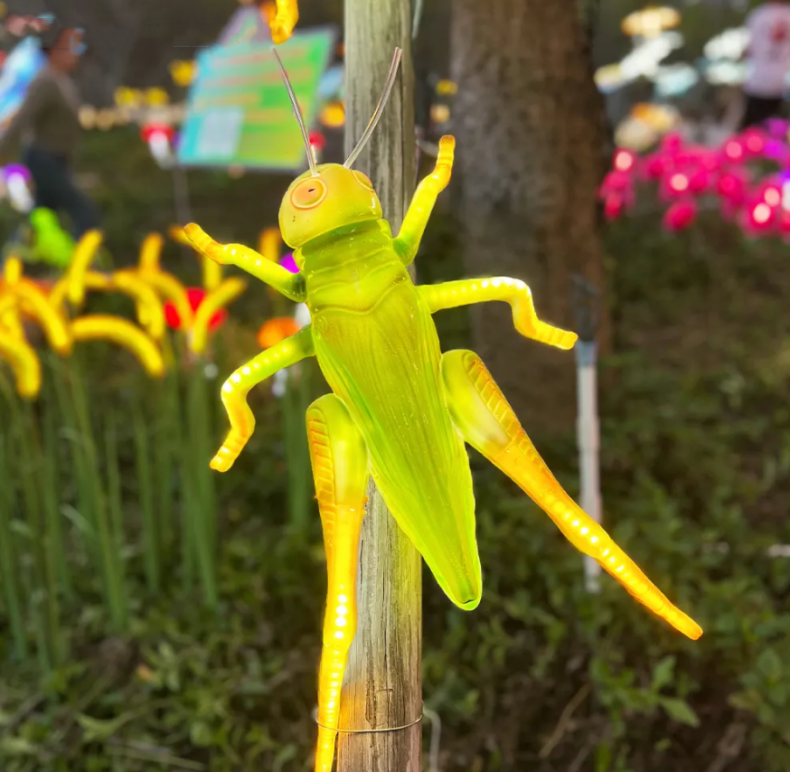 LED Outdoor Insekten Motte Heuschrecke Dekoration