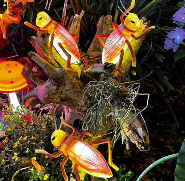 Led Cricket gloeiend insect decoratief