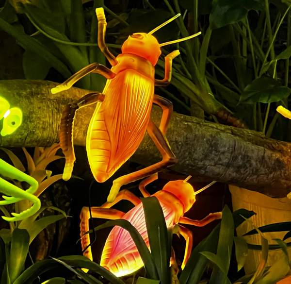 Led Cricket kumikinang na insekto na pampalamuti