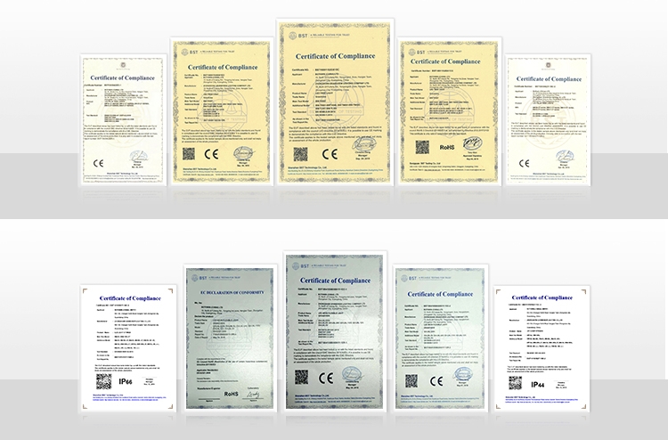 Éclairage paysager à LED