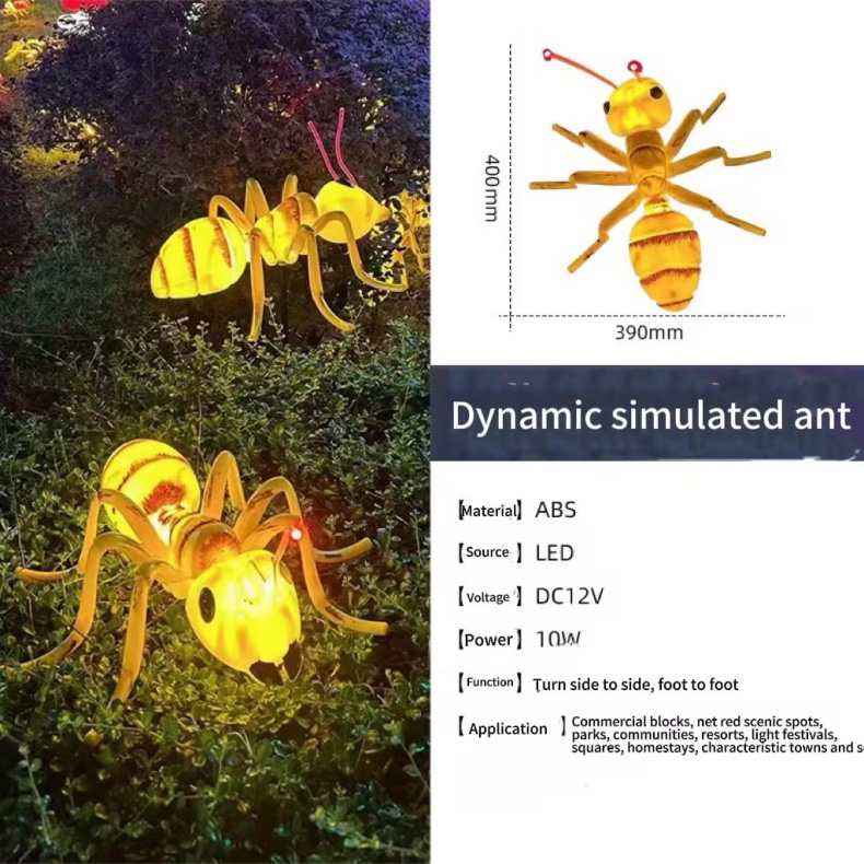 Lumière LED pour fourmis