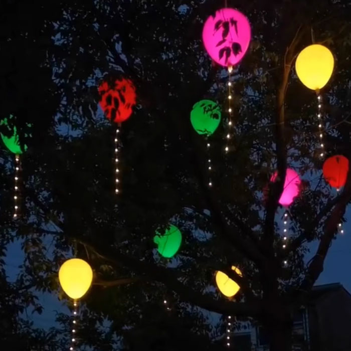 Lampu Balon Warna-warni LED Berkedip