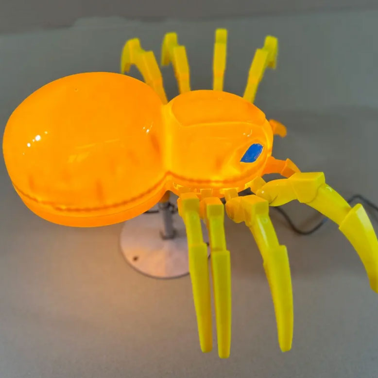 LED 3D spider halloween garden light