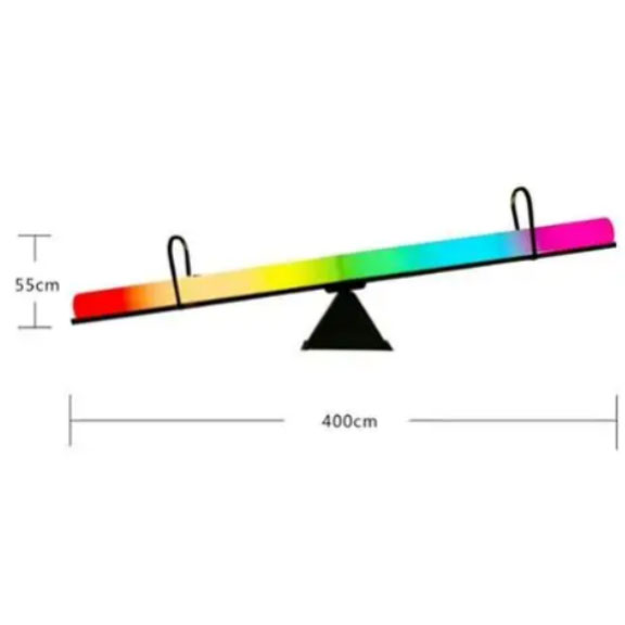 Wippenschaukelstuhl mit LED-Beleuchtung