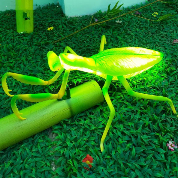 Lampada da giardino Mantis gigante a LED 12 V