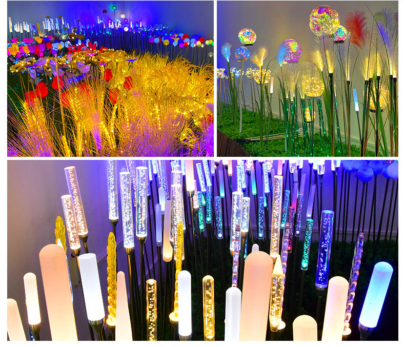 fibre optic solar garden lights