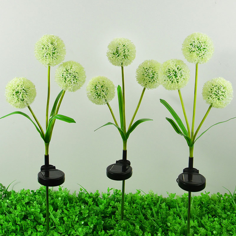 Decorative Scallion Solar Garden Lights