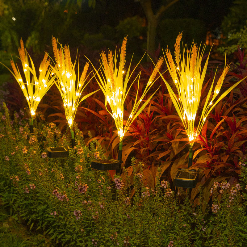 Solar LED Garden artificial wheat light