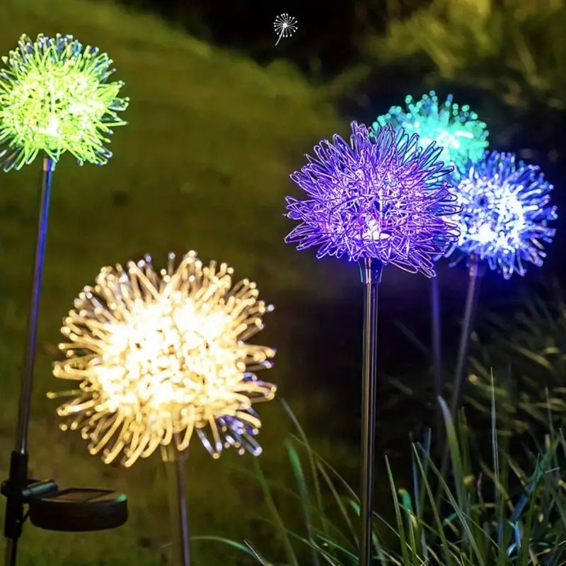 dandelion solar lights