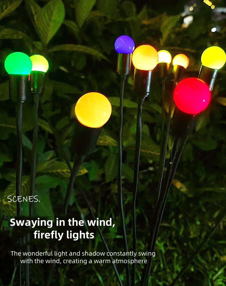 firefly solar lights for garden