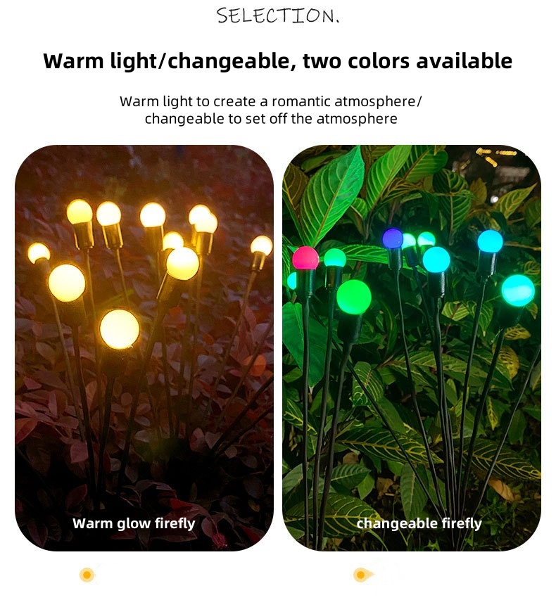 firefly solar lights for garden